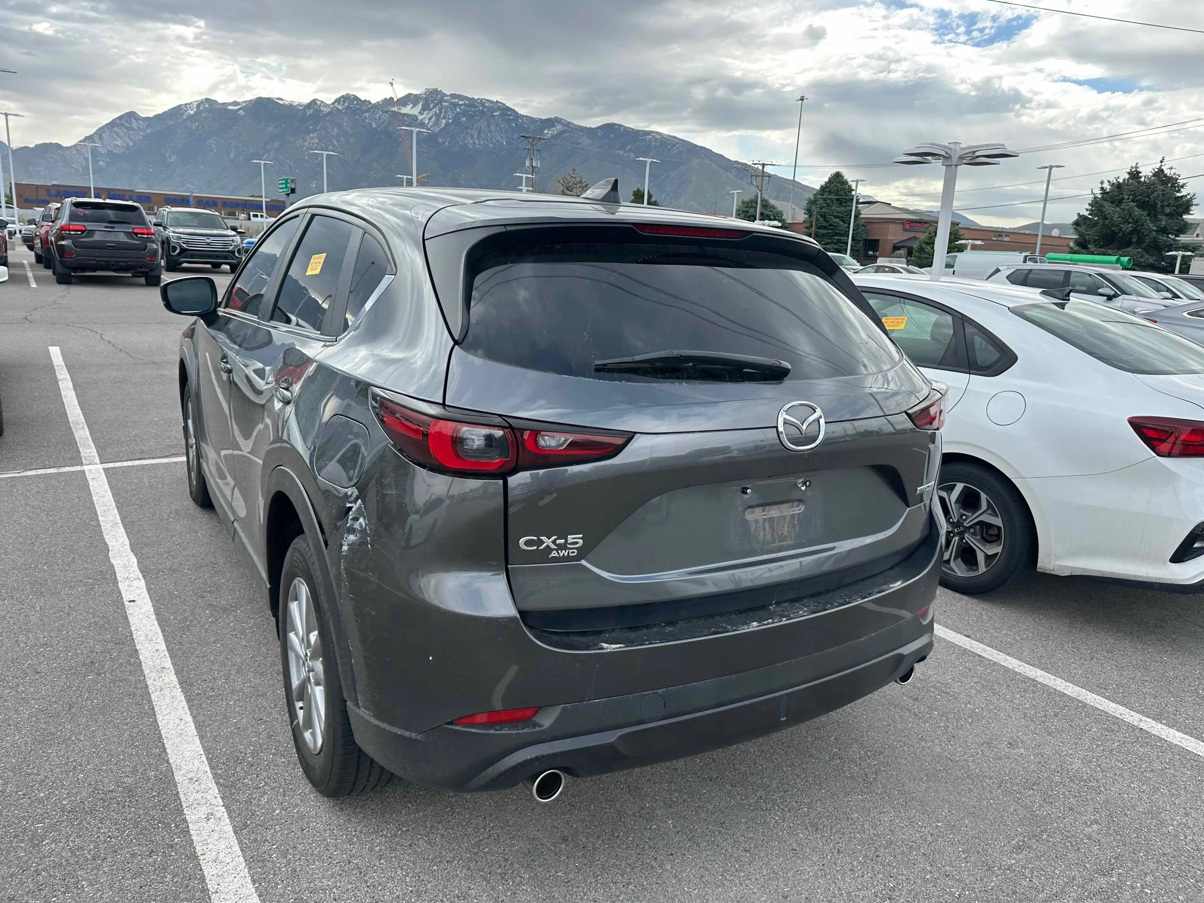 Used 2022 Machine Gray Metallic Mazda 2.5 S Preferred Package image 6