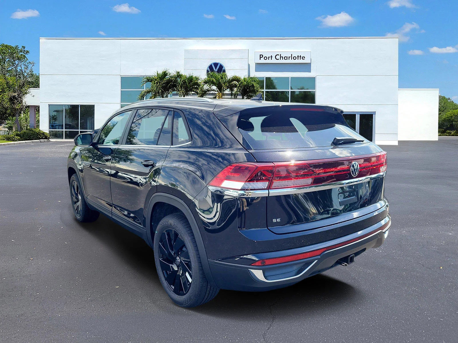 New 2026 Black Volkswagen SE w/Technology image 3