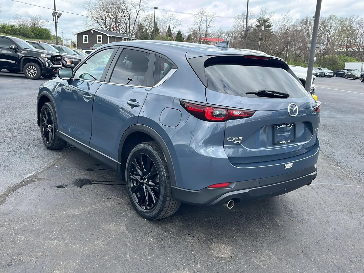 Used 2023 Polymetal Gray Mazda 2.5 S Carbon Edition image 3
