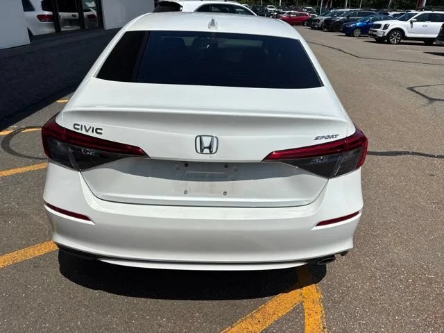 Used 2023 Platinum White Pearl Honda Sport image 6