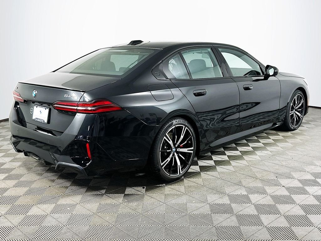 Used 2026 Black Sapphire Metallic BMW 540i xDrive image 5