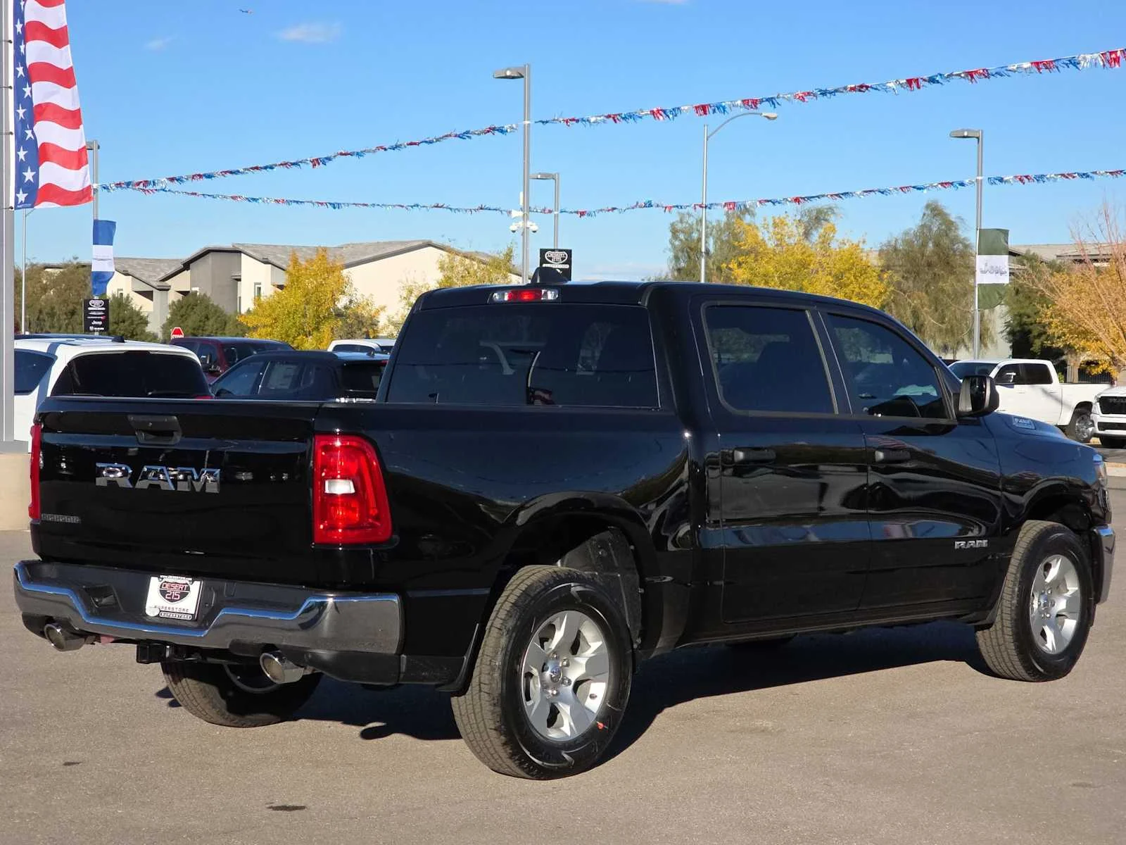 Used 2026 Diamond Black Crystal Pearlcoat Ram Big Horn image 8