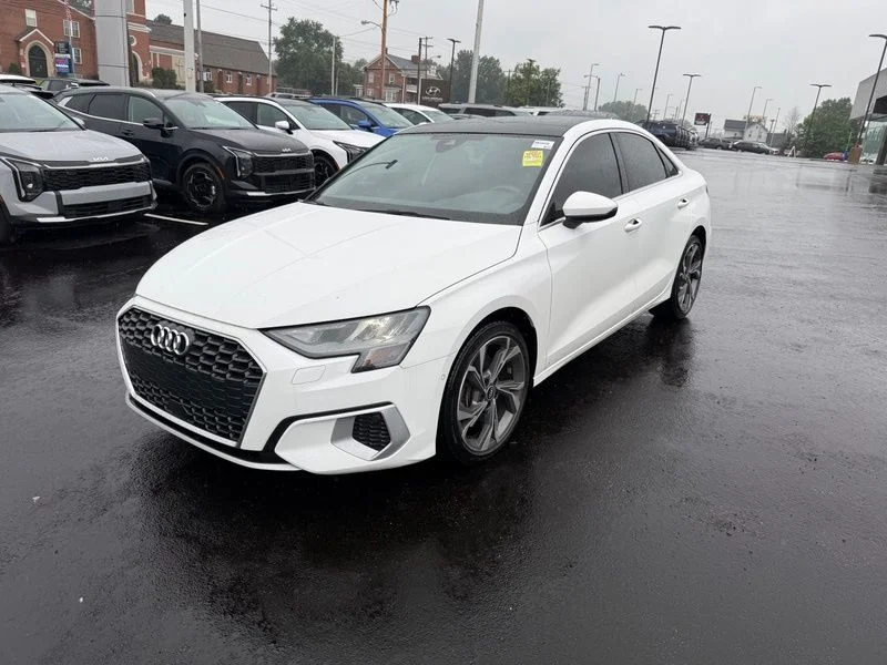 Used 2022 White Audi 40 Premium image 3