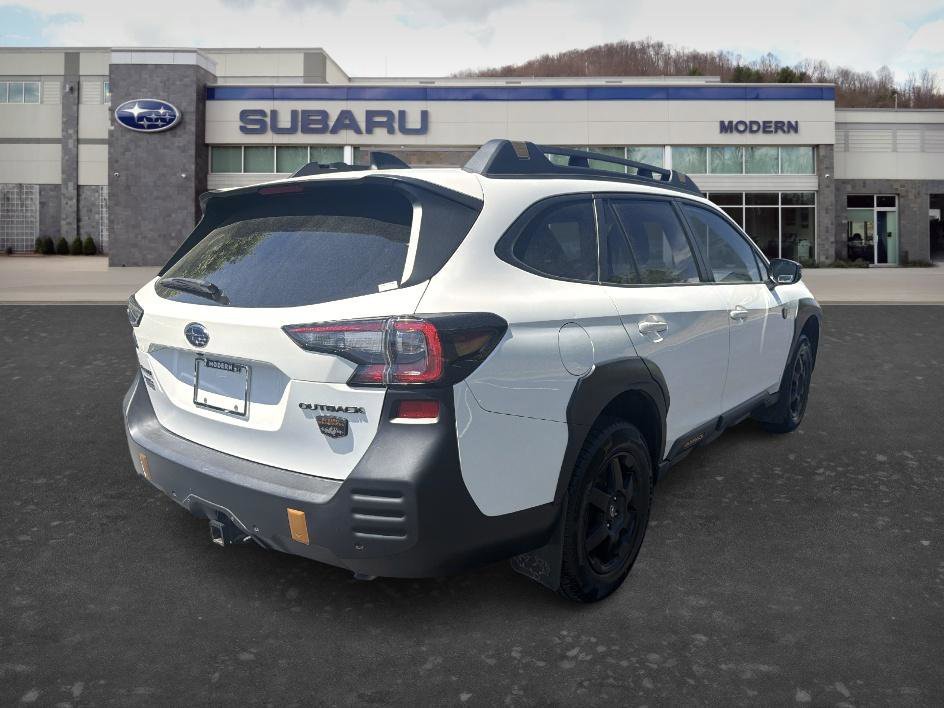 Used 2024 Crystal White Pearl Subaru Wilderness image 5