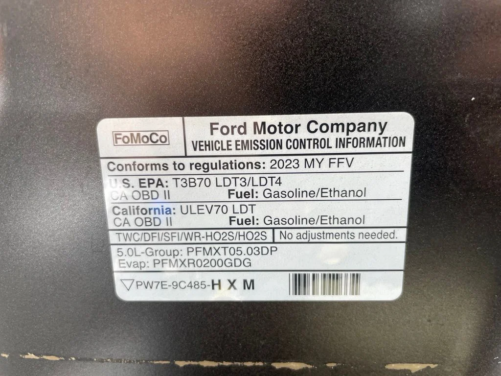 Used 2023 Stone Gray Metallic Ford Lariat image 41