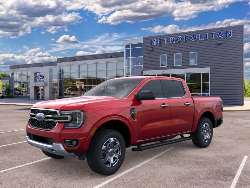New 2025 Ruby Red Metallic Tinted Clearcoat Ford XLT image 1