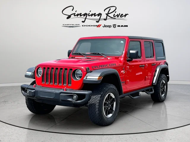 Used 2018 Red Jeep Unlimited Rubicon image 3
