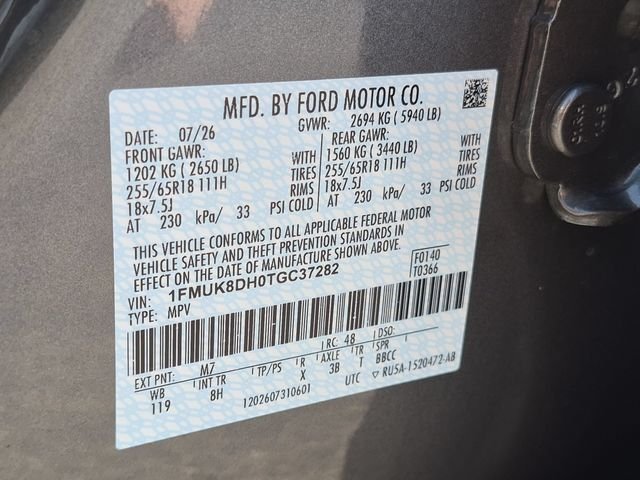 New 2026 Carbonized Gray Metallic Ford Active image 25