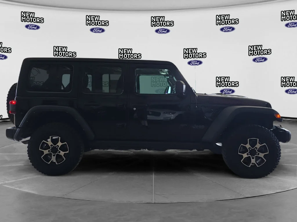 Used 2021 Black Clearcoat Jeep Unlimited Rubicon image 7