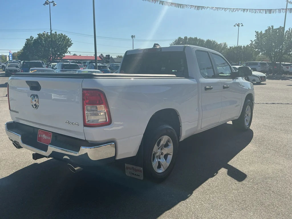 Used 2024 Bright White Clearcoat Ram Big Horn image 5