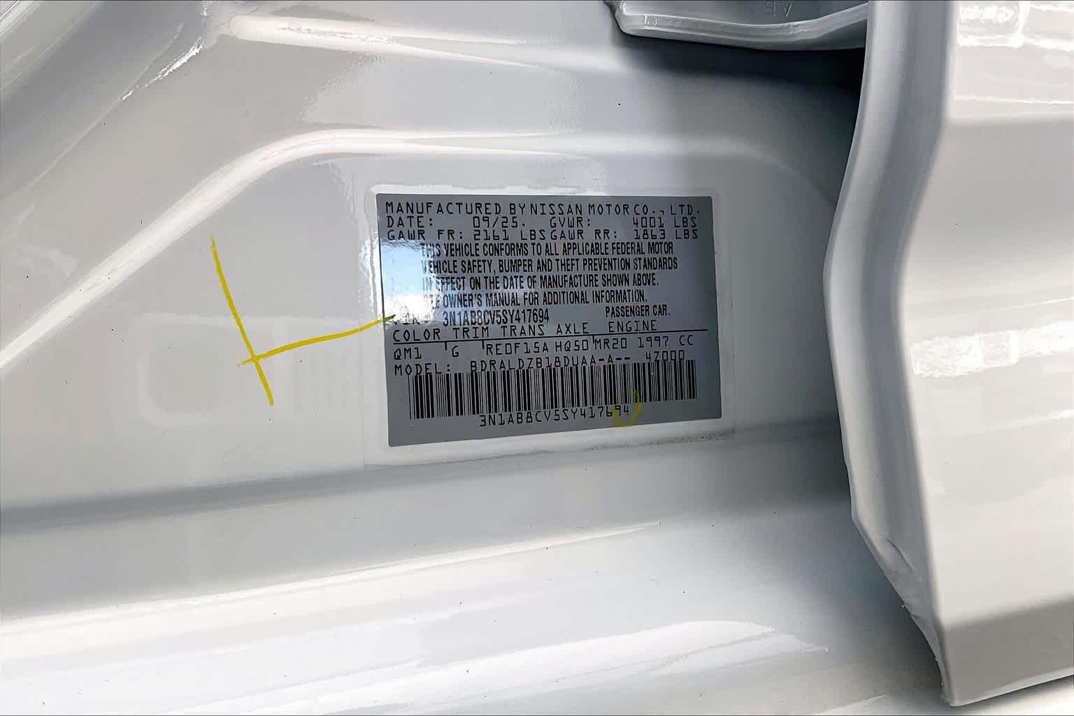 Certified Used 2025 Fresh Powder Nissan SV image 33