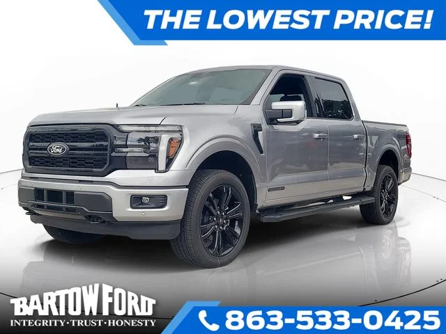 New 2026 Silver Metallic Ford Lariat image 1