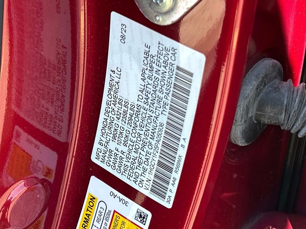 Used 2023 Red Honda LX image 10