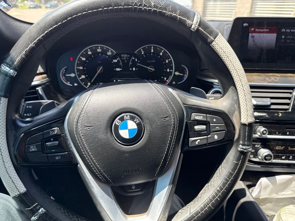 Used 2017 Blue BMW 540i xDrive image 10
