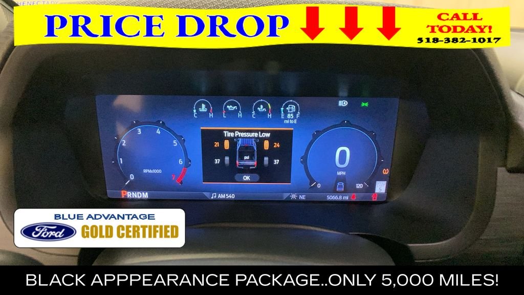 Certified Used 2025 White Metallic Ford XLT image 36