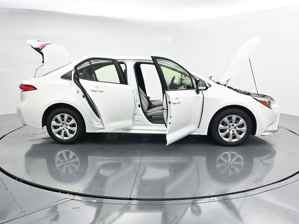 Used 2024 White Toyota LE image 45