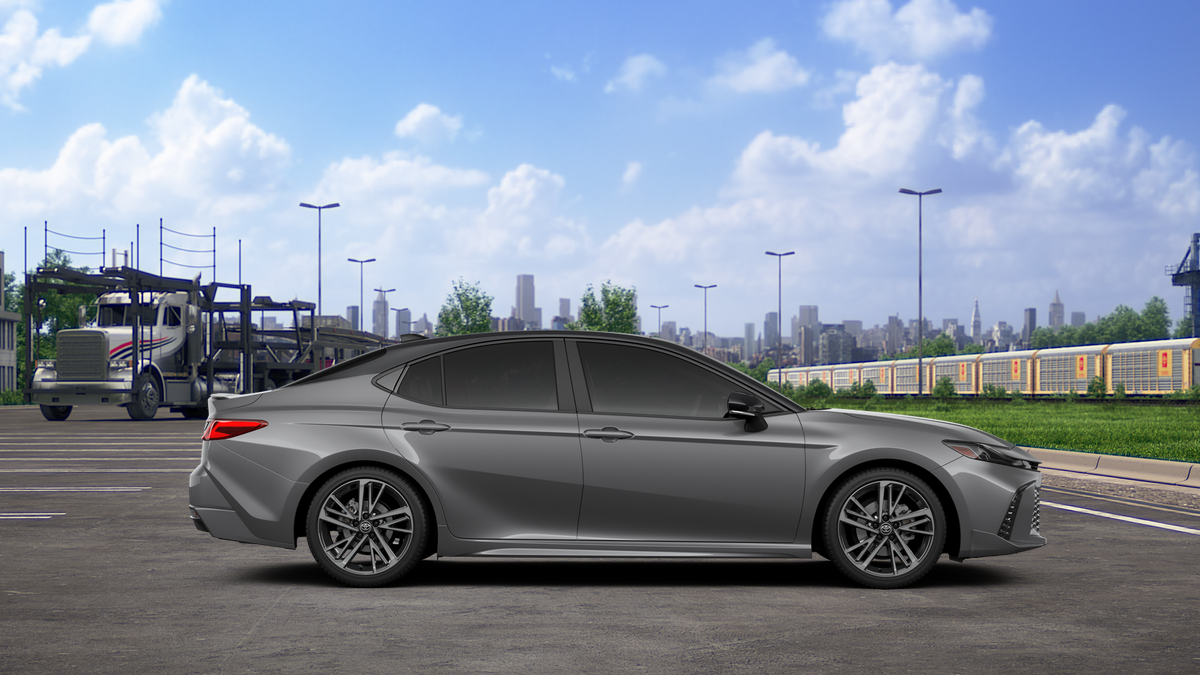 New 2026 Heavy Metal with Midnight Black Metallic roof Toyota XSE image 34