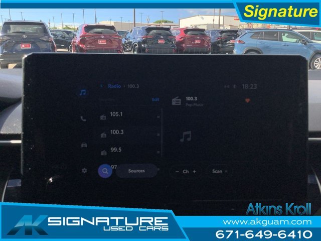 Used 2023 Blue Toyota LE image 14