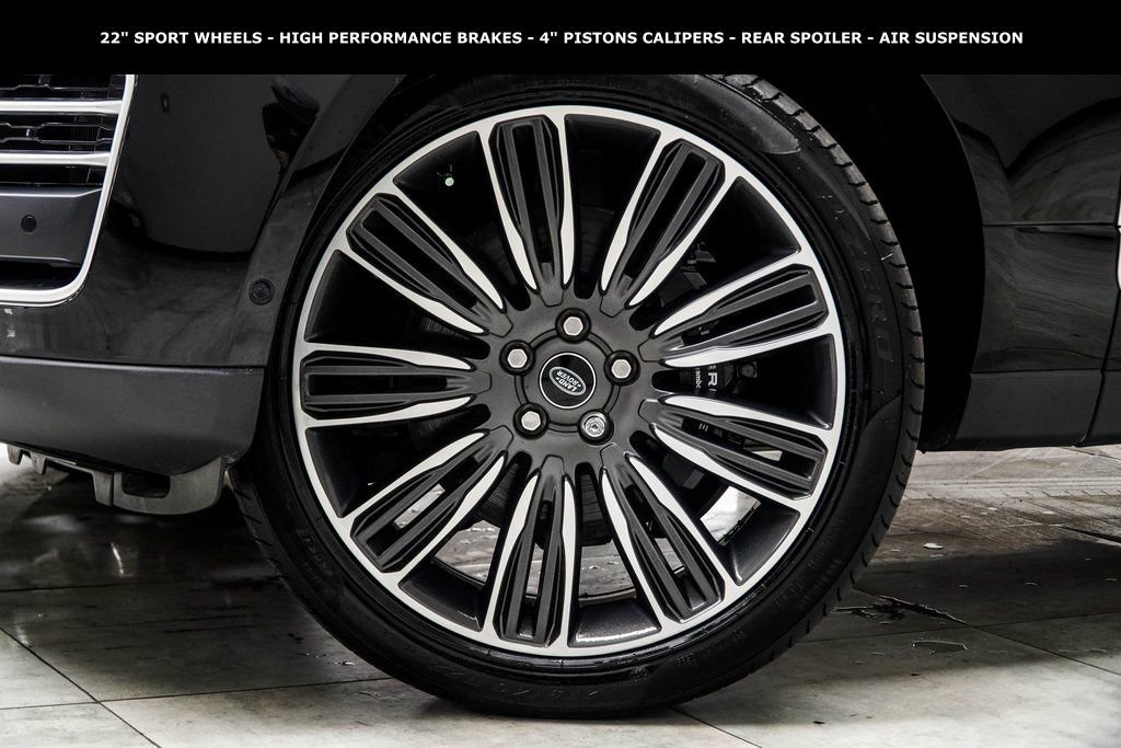 Used 2022 Black Land Rover SVAutobiography image 3