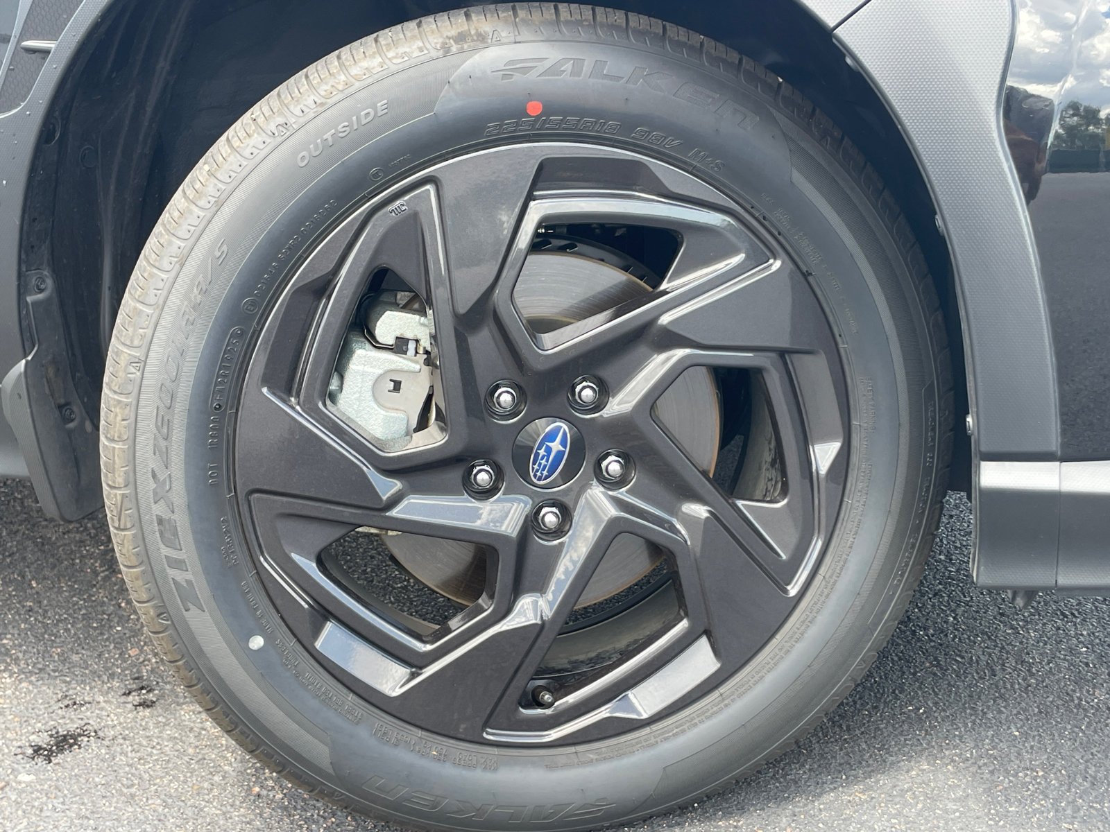 Certified Used 2025 Crystal Black Silica Subaru Sport image 8