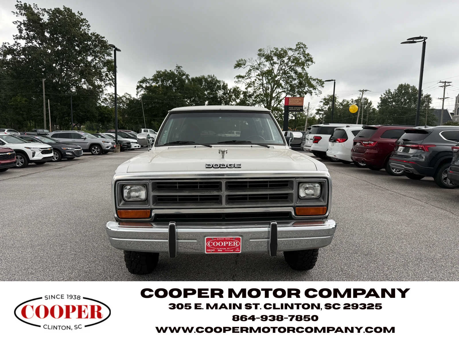 Used 1989 Bright White Clear Coat Dodge AW150 image 2