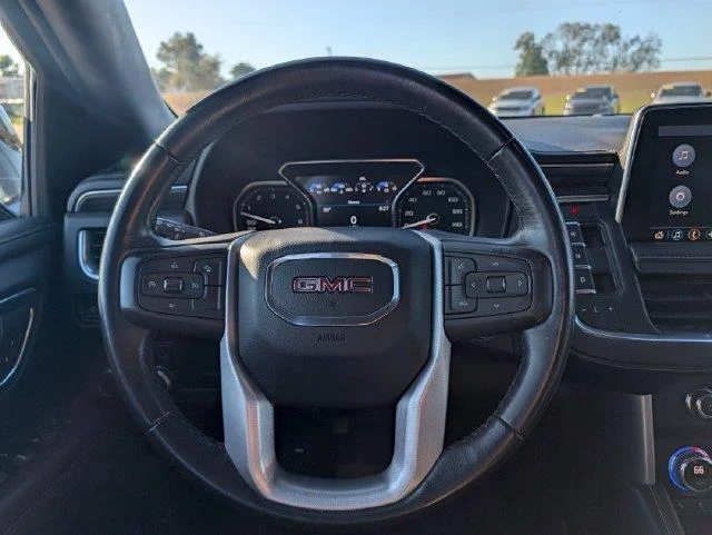 Used 2021 ONYX BLACK GMC SLT image 14