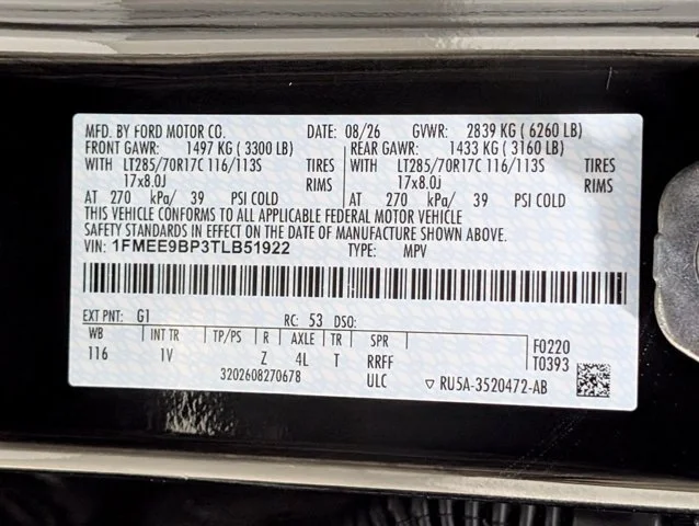 New 2026 Shadow Black Ford Badlands image 53