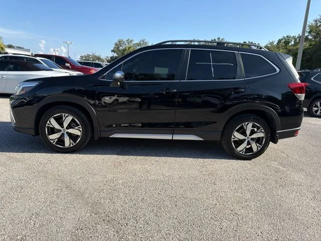 Used 2021 Crystal Black Silica Subaru Touring image 2