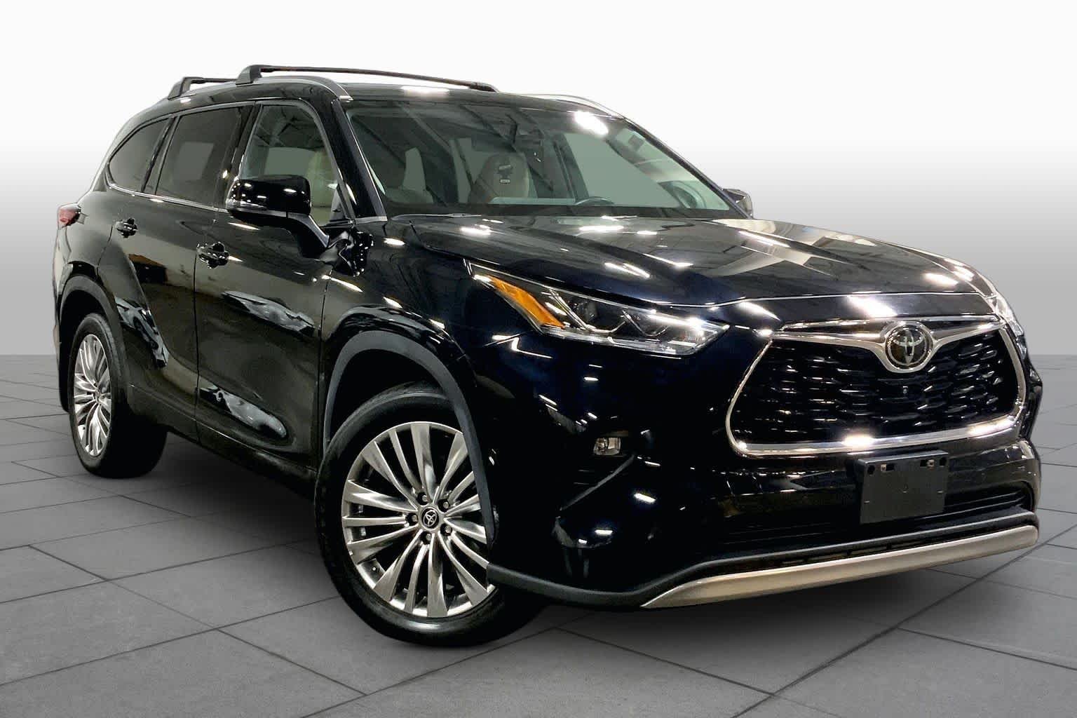Used 2023 Midnight Black Metallic Toyota Platinum image 3