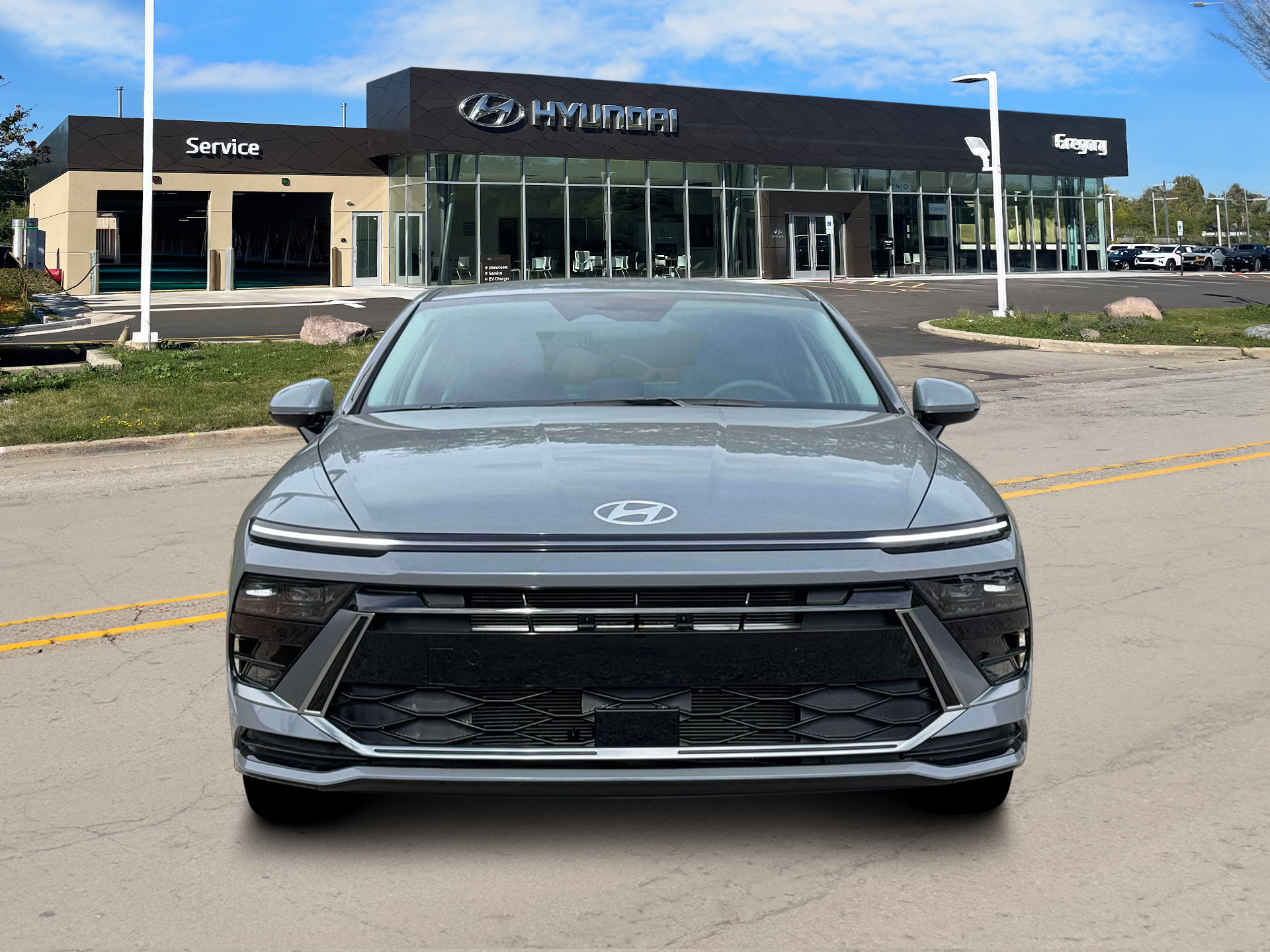 New 2026 Blue Hyundai SEL Sport image 12