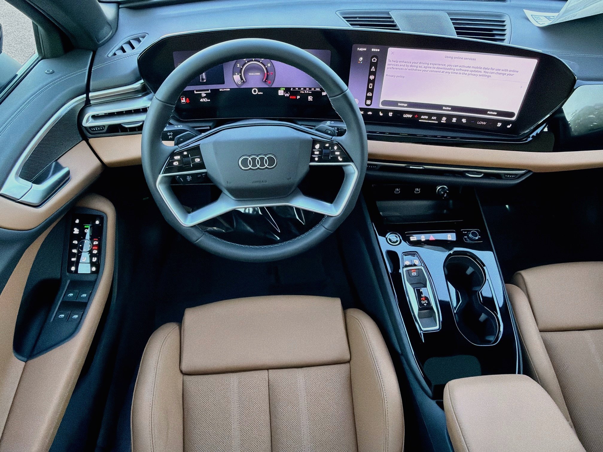 New 2026 Mythos Black Metallic Audi Premium Plus image 16