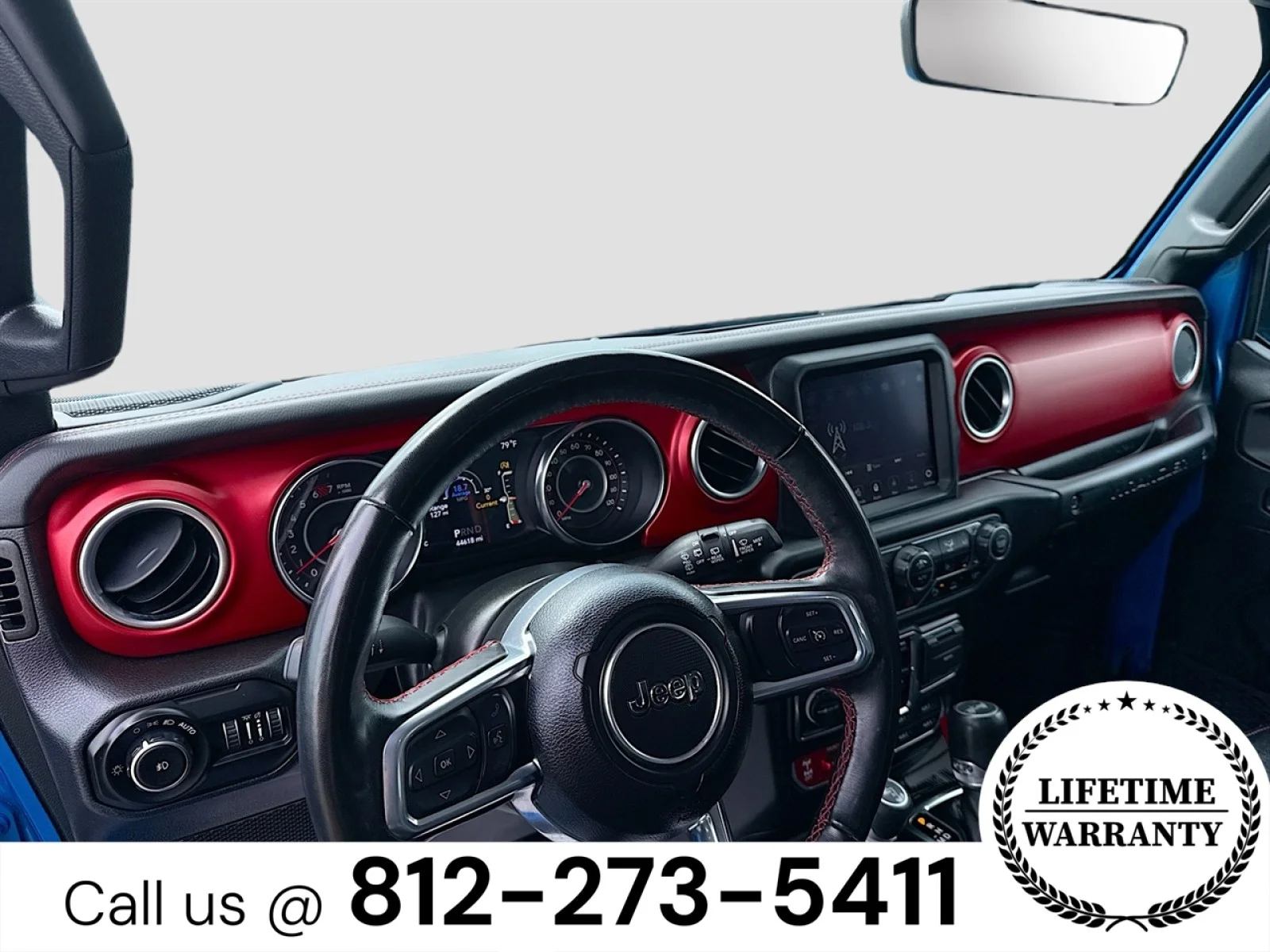 Used 2022 Blue Jeep Unlimited Rubicon image 9