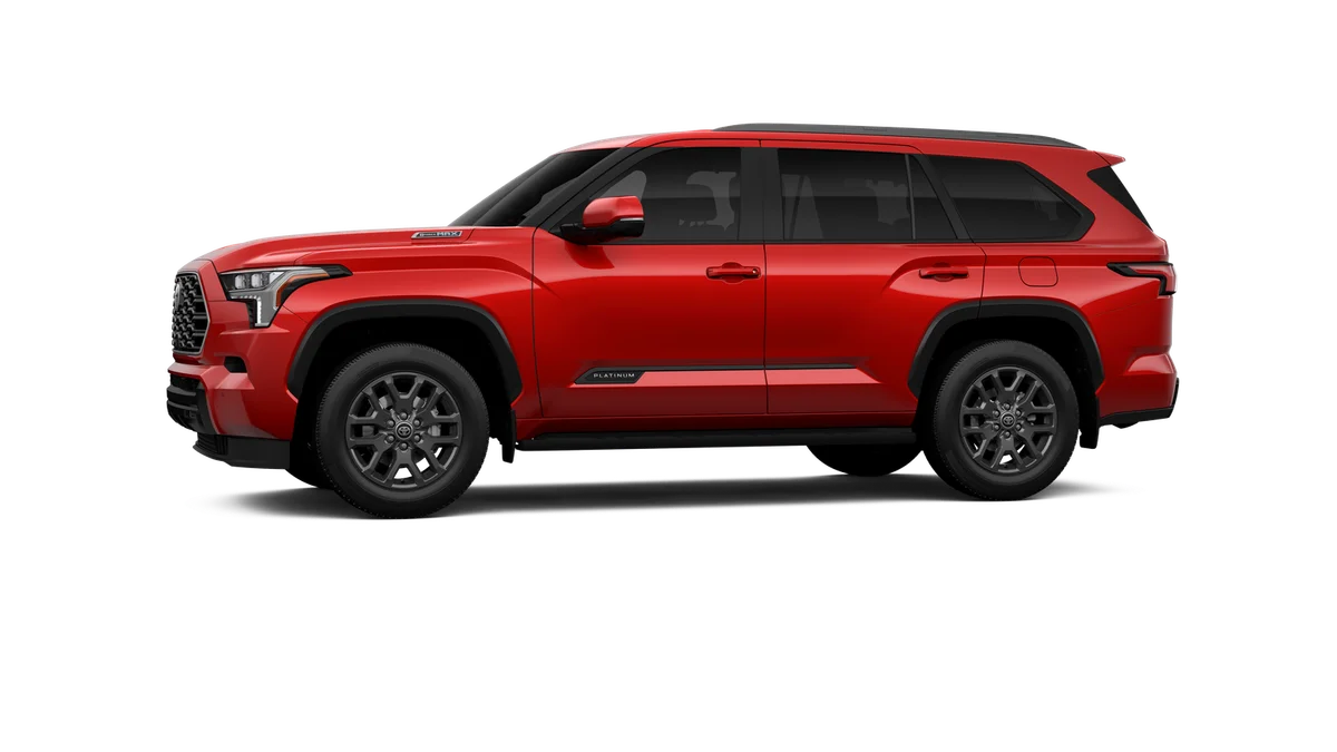 New 2026 Supersonic Red Toyota Platinum image 36