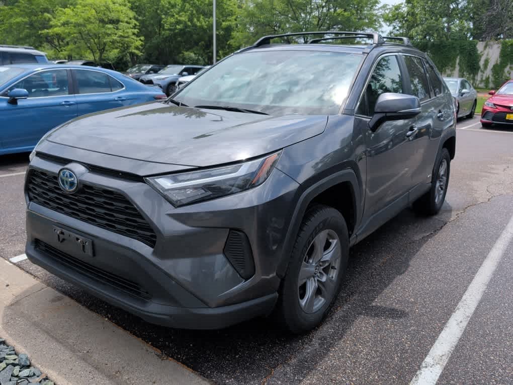 Used 2022 Magnetic Gray Metallic Toyota Hybrid XLE image 2