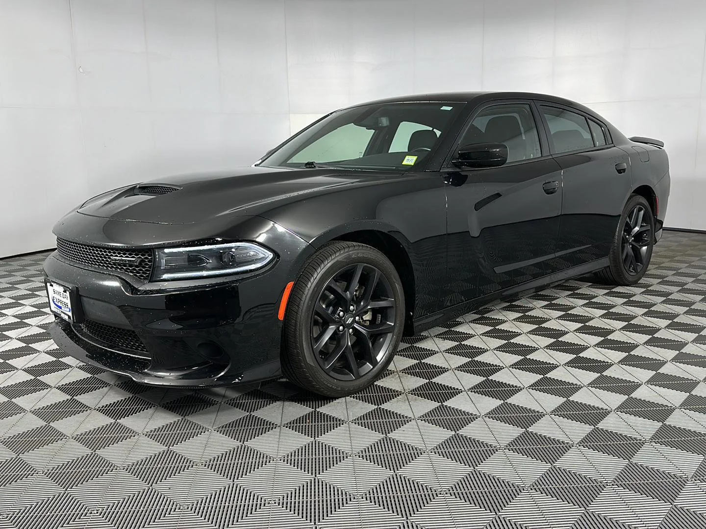 Used 2022 Pitch Black Clearcoat Dodge GT image 3