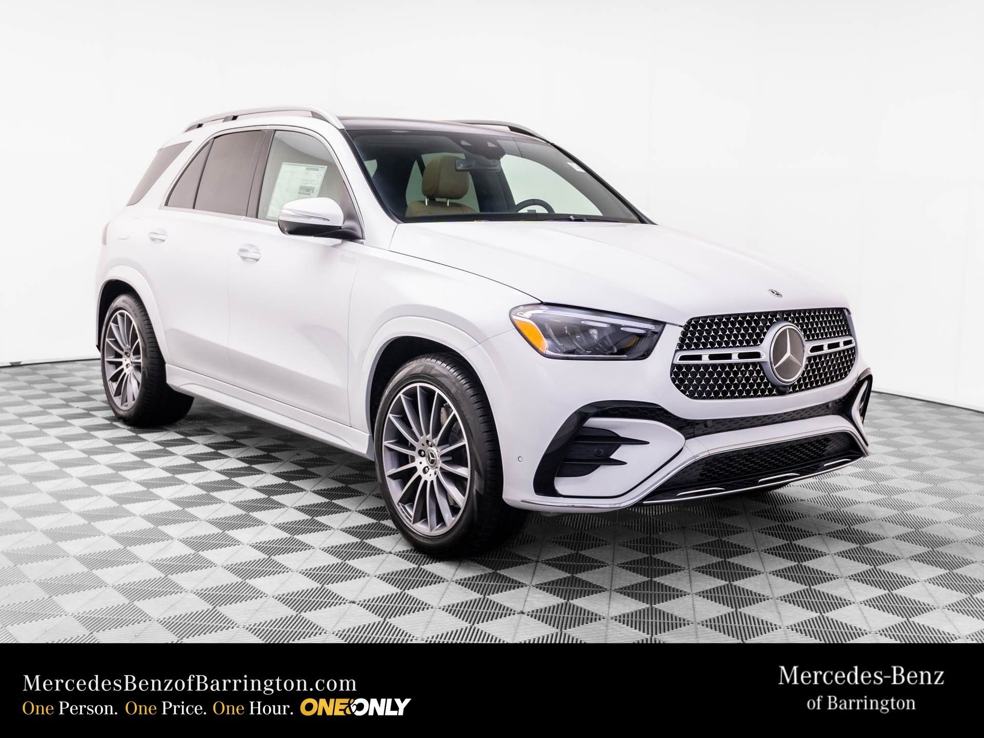 New 2026 MANUFAKTUR Moonlight White Metallic Mercedes-Benz GLE 350 image 8