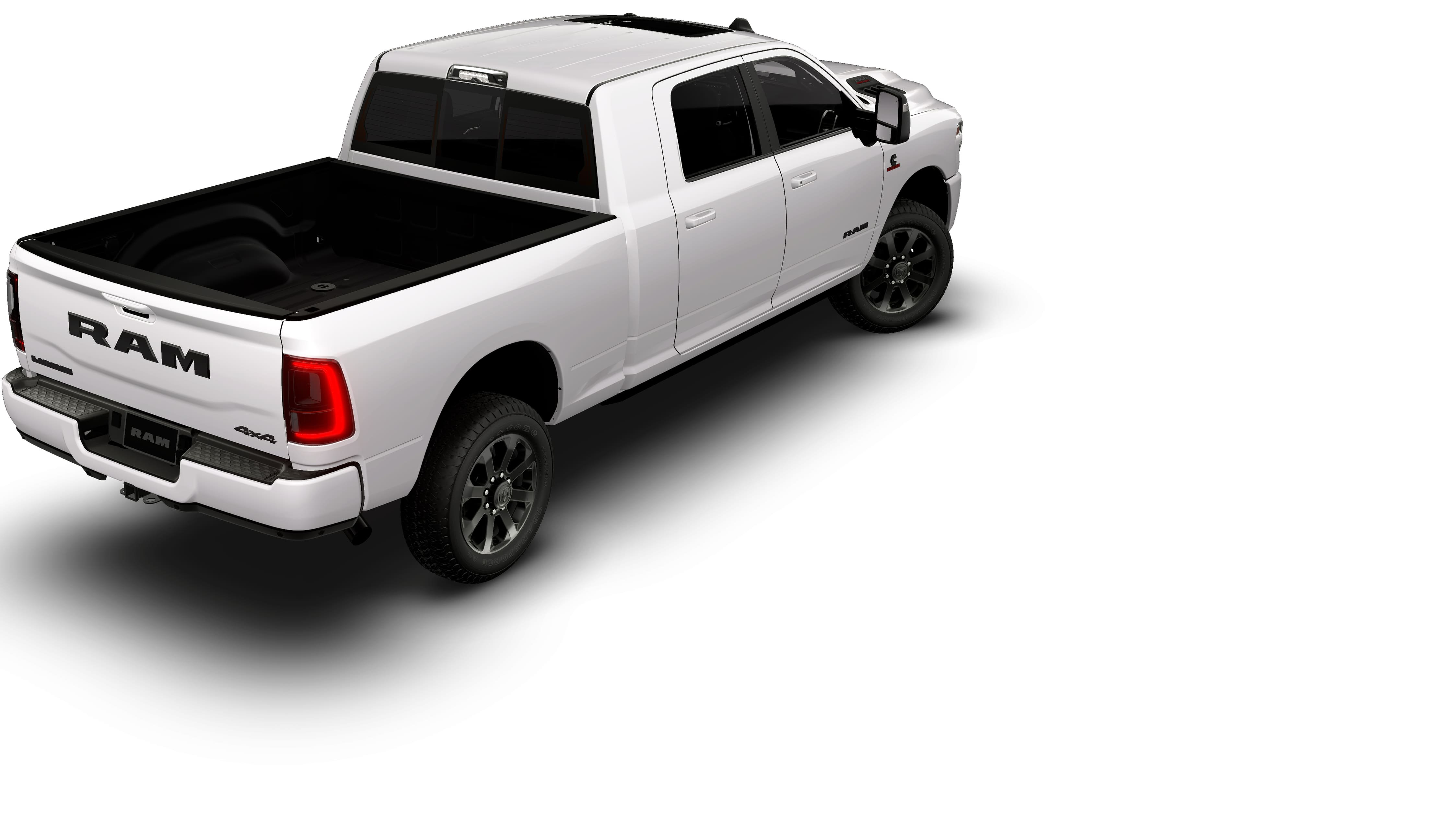 New 2026 Bright White Clear-Coat Exterior Paint RAM LARAMIE image 2
