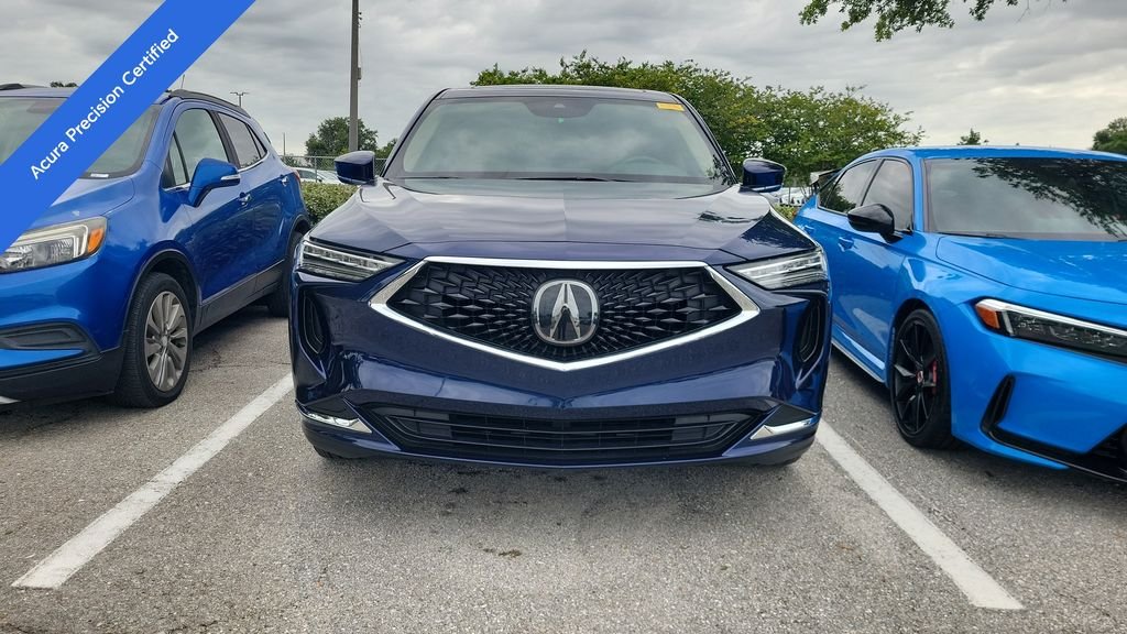 Certified Used 2024 Fathom Blue Pearl Acura MDX image 16