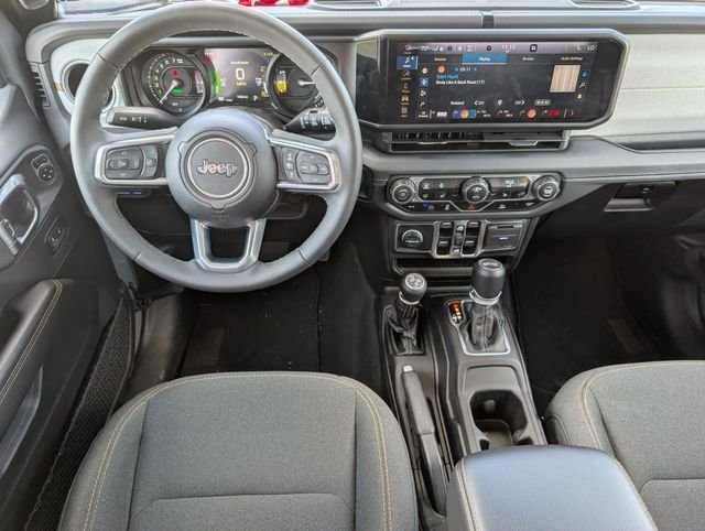 Used 2025 Gray Jeep Sahara 4xe image 6