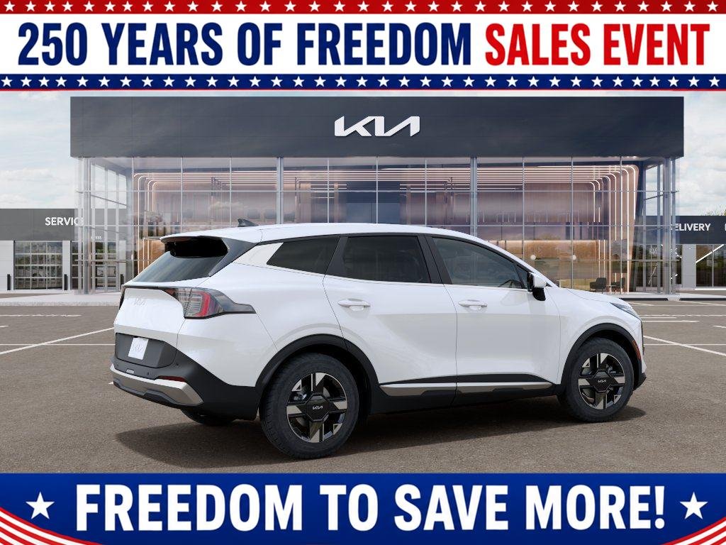 New 2026 Glacial White Kia LX image 6