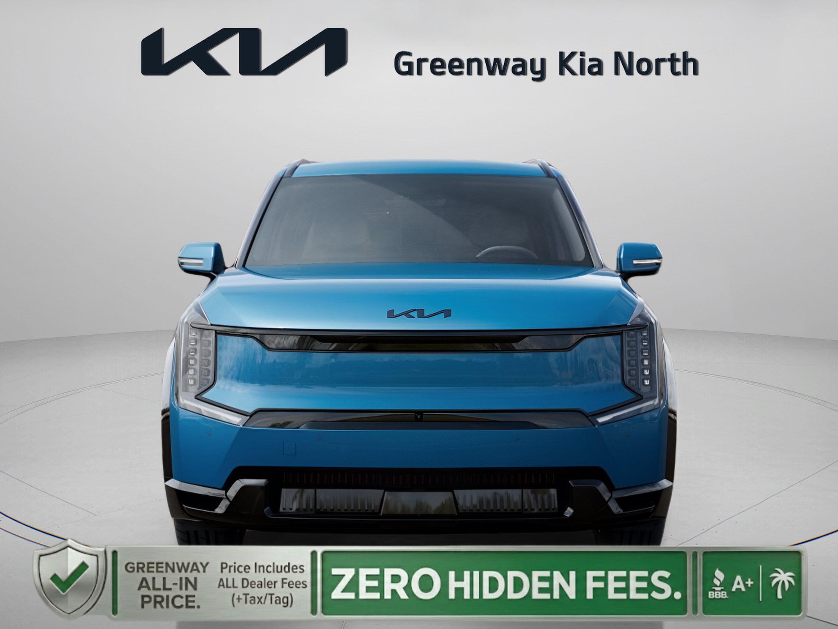 New 2026 Ocean Blue Kia Land AWD image 5