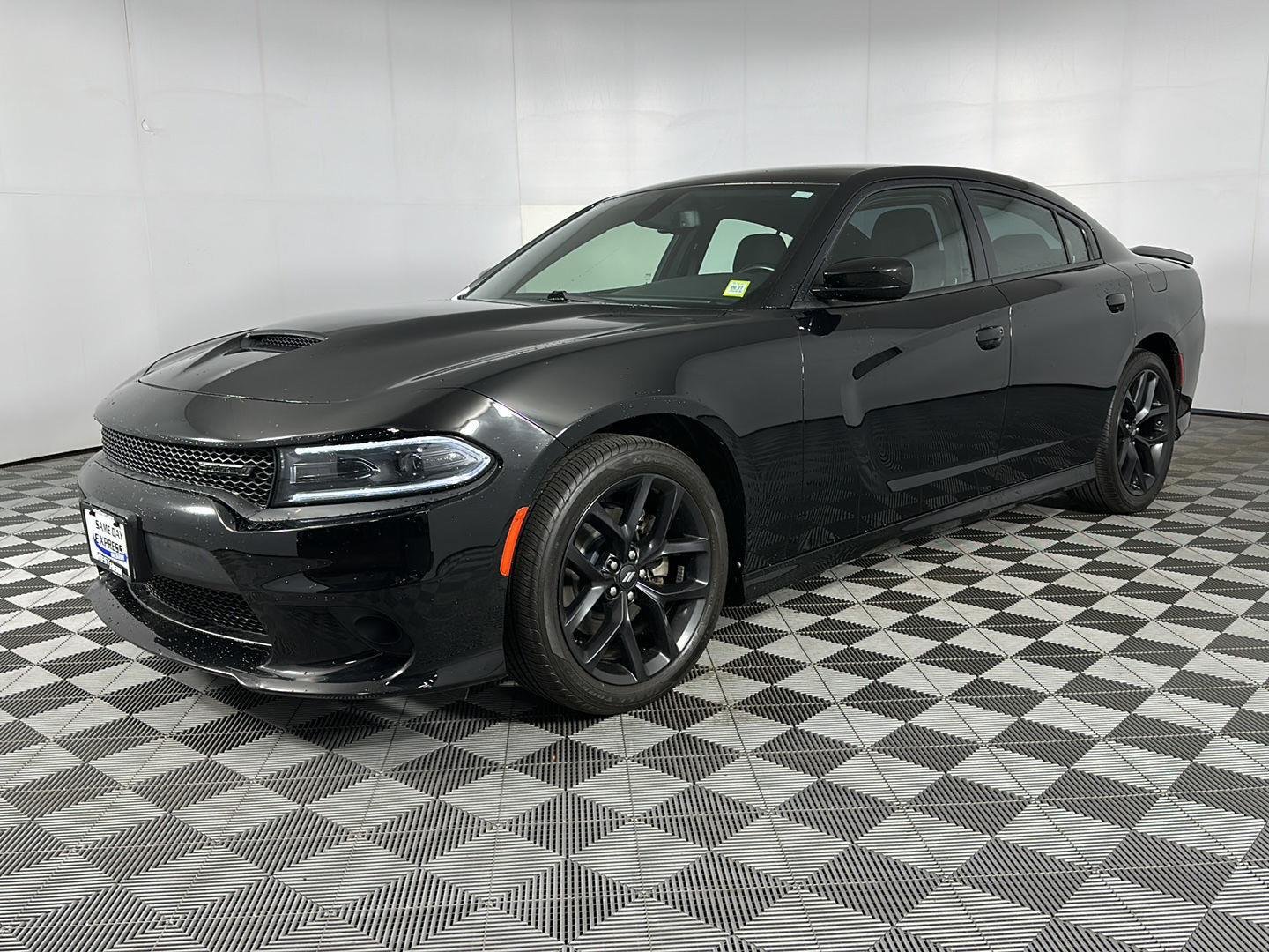 Used 2022 Pitch Black Clearcoat Dodge GT image 3