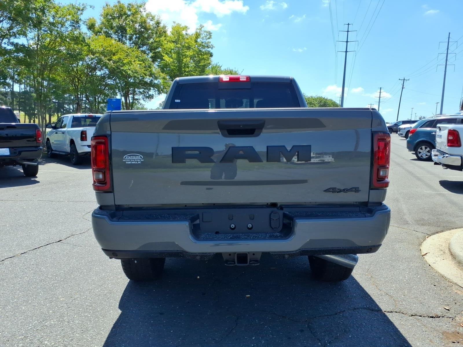 New 2027 Ceramic Gray Clearcoat RAM Black Express image 16