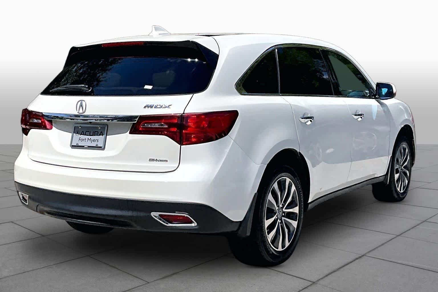 Used 2016 White Diamond Pearl Acura w/Tech image 13