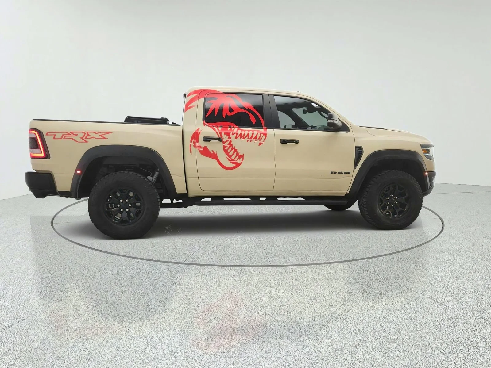 Used 2023 Flame Red Clearcoat Ram TRX image 4