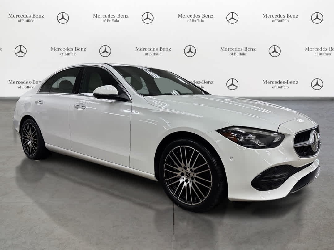 Used 2024 Polar White Mercedes-Benz C 300 image 3