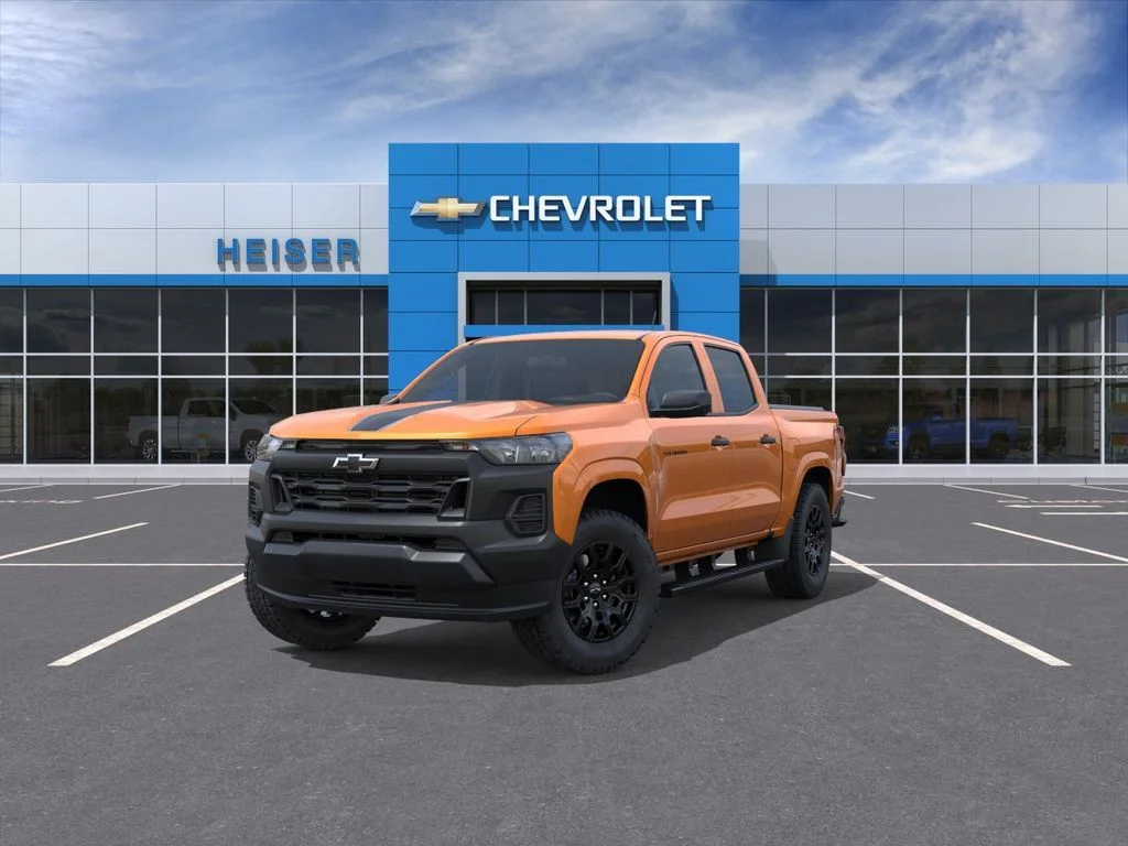 New 2026 Orange Chevrolet Work Truck image 8