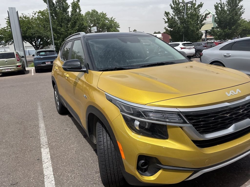 Certified Used 2022 Yellow Kia S image 6