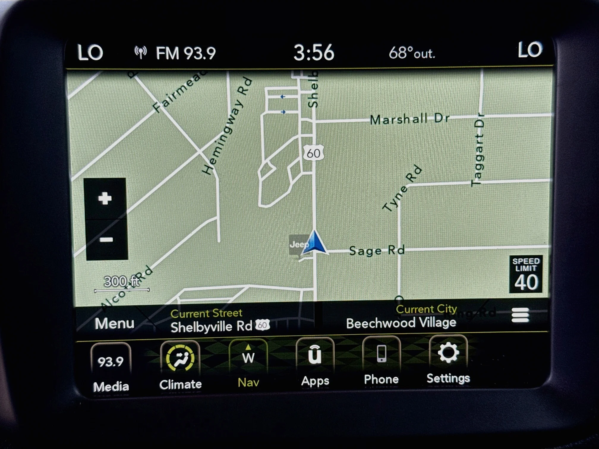 Used 2023 Black Clearcoat Jeep Latitude image 14