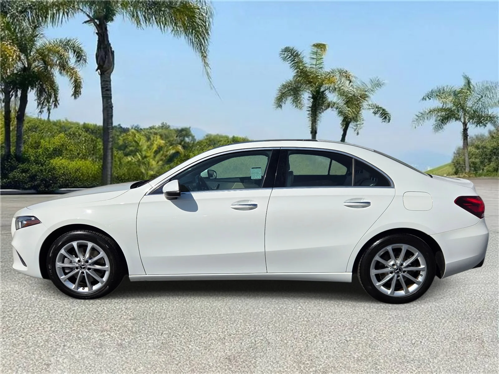 Used 2019 Digital White Metallic Mercedes-Benz A 220 Sedan image 2